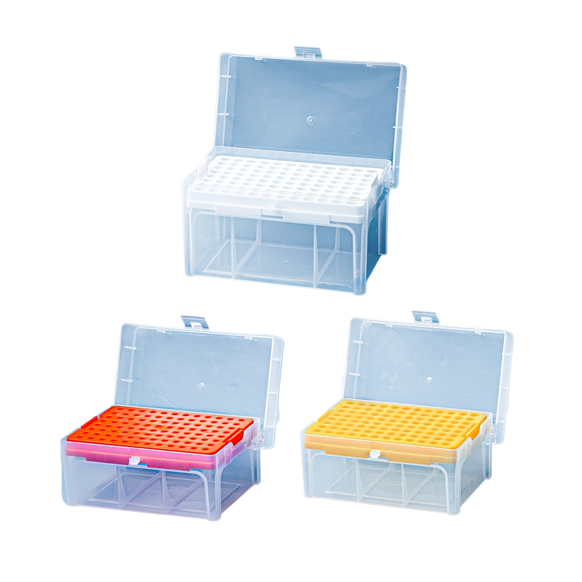Micro Tip Blue Rack Box Microtip Box | PlastX Labs